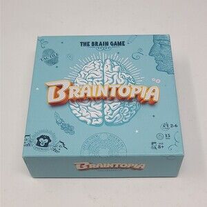 Braintopia Family Card Game Asmodee Memory Thinking Brain Benders